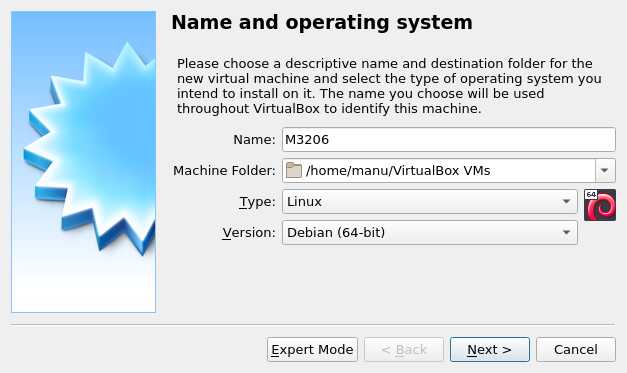 Name and operating system