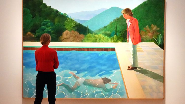 Portrait of an Artist (Pool with Two Figures)